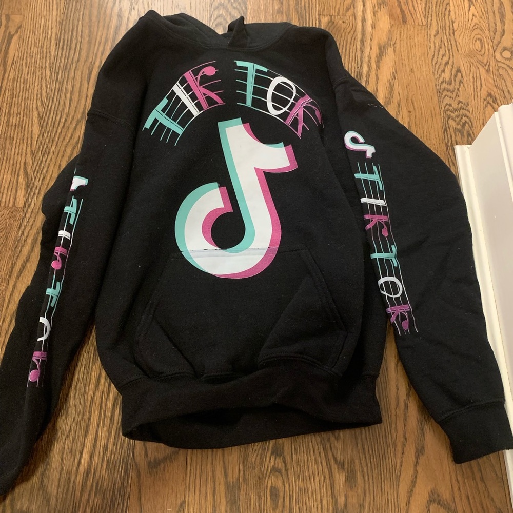 TikTok hooded sweatshirt
